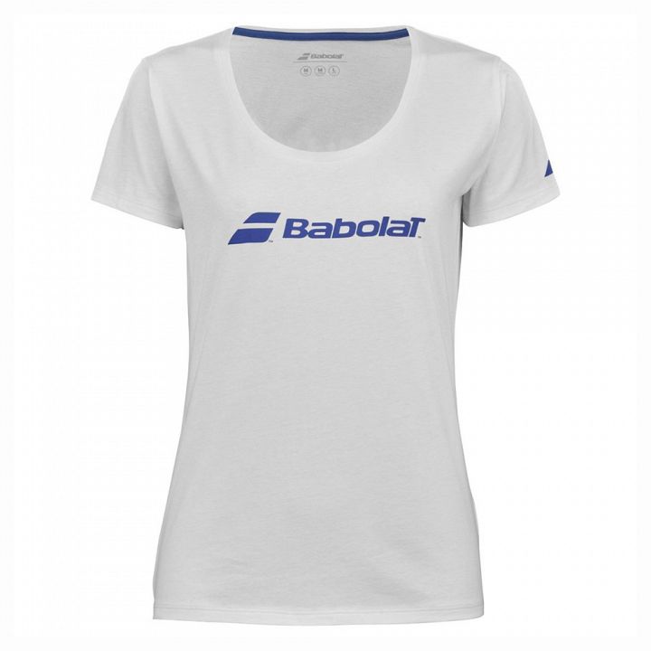 Babolat Exercise Cotton Tee Girl White